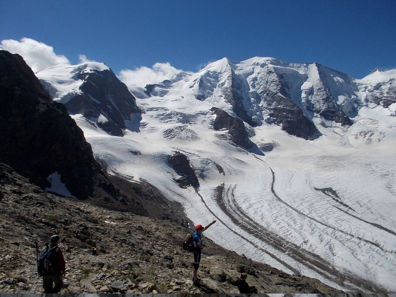 Piz Pal&ugrave; dalla Diavolezza