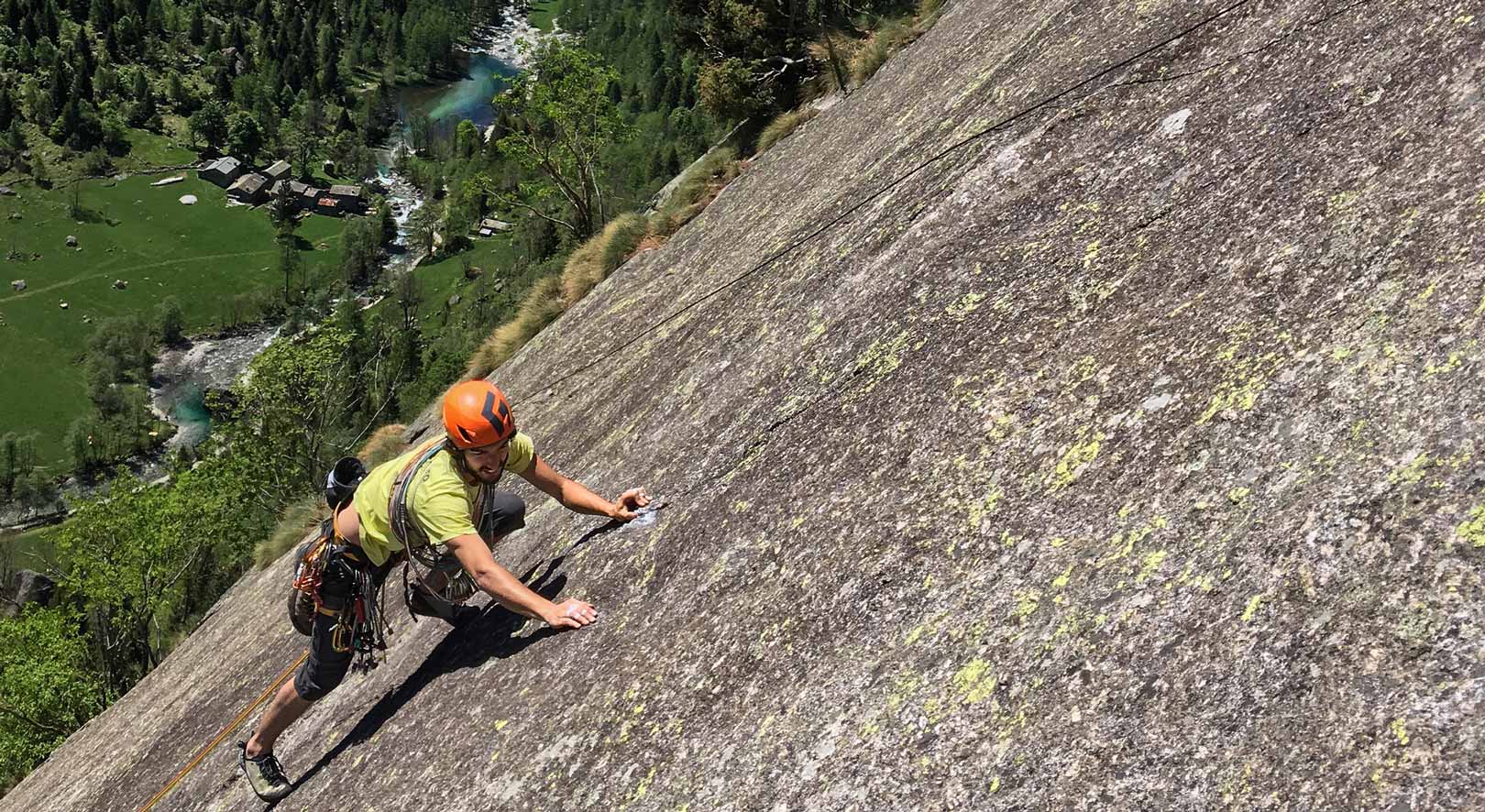 Arrampicare in Val di Mello