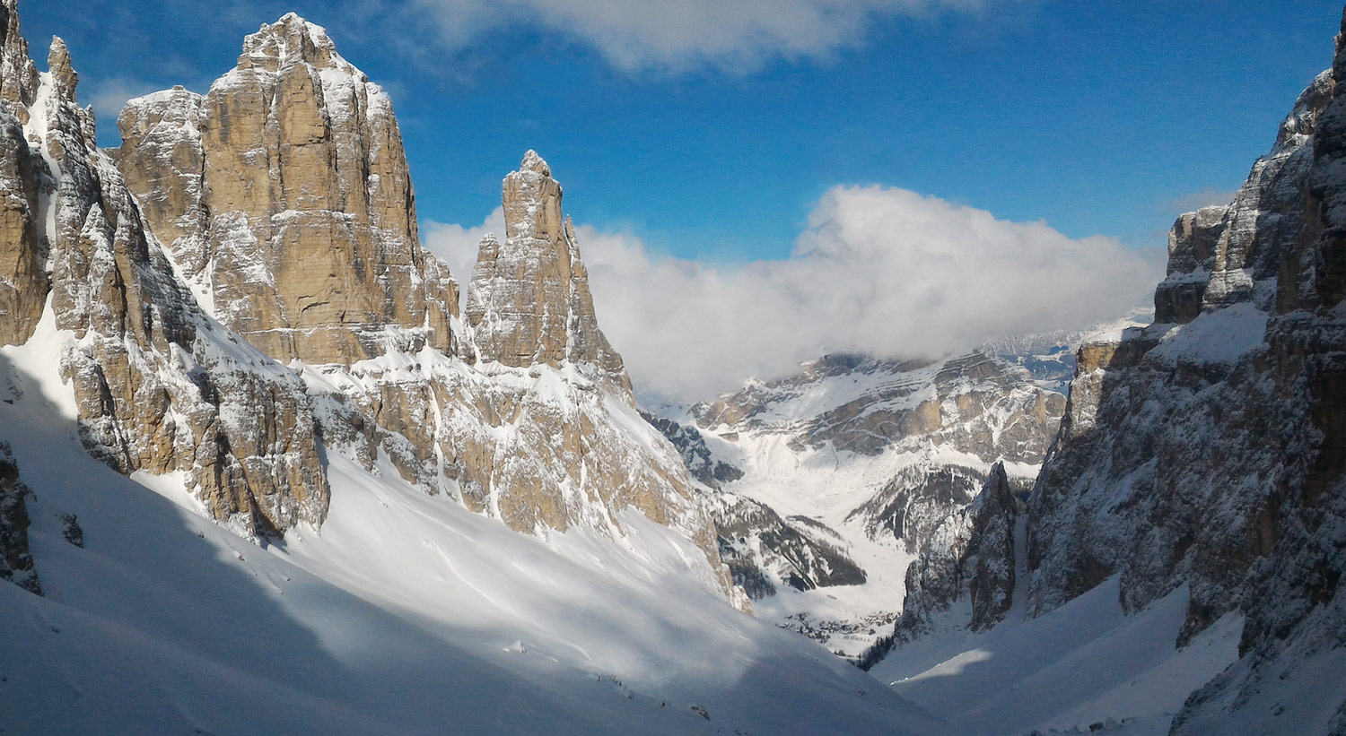 Il fuoripista più bello delle Dolomiti