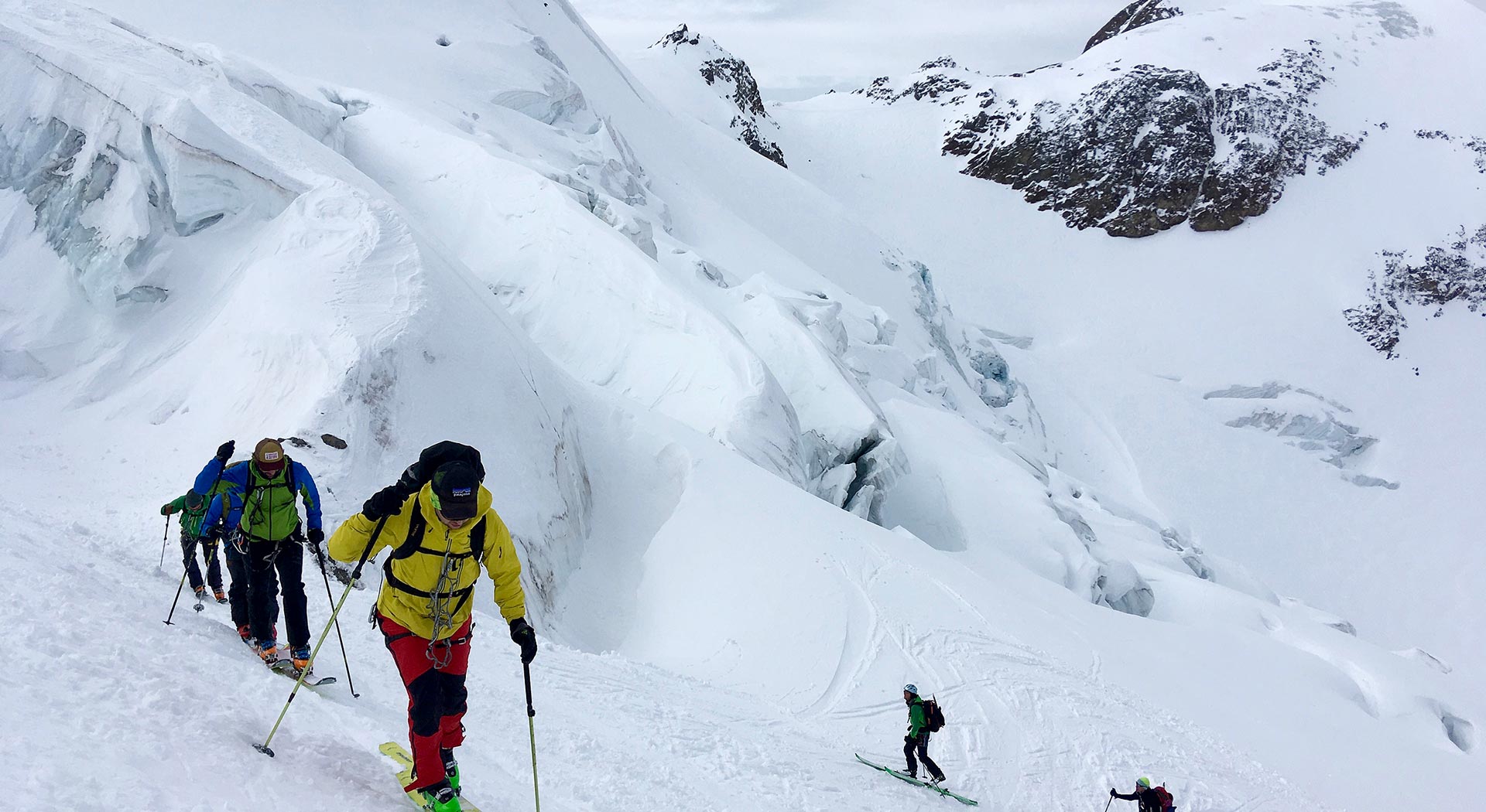 Due giorni di traversata di scialpinismo